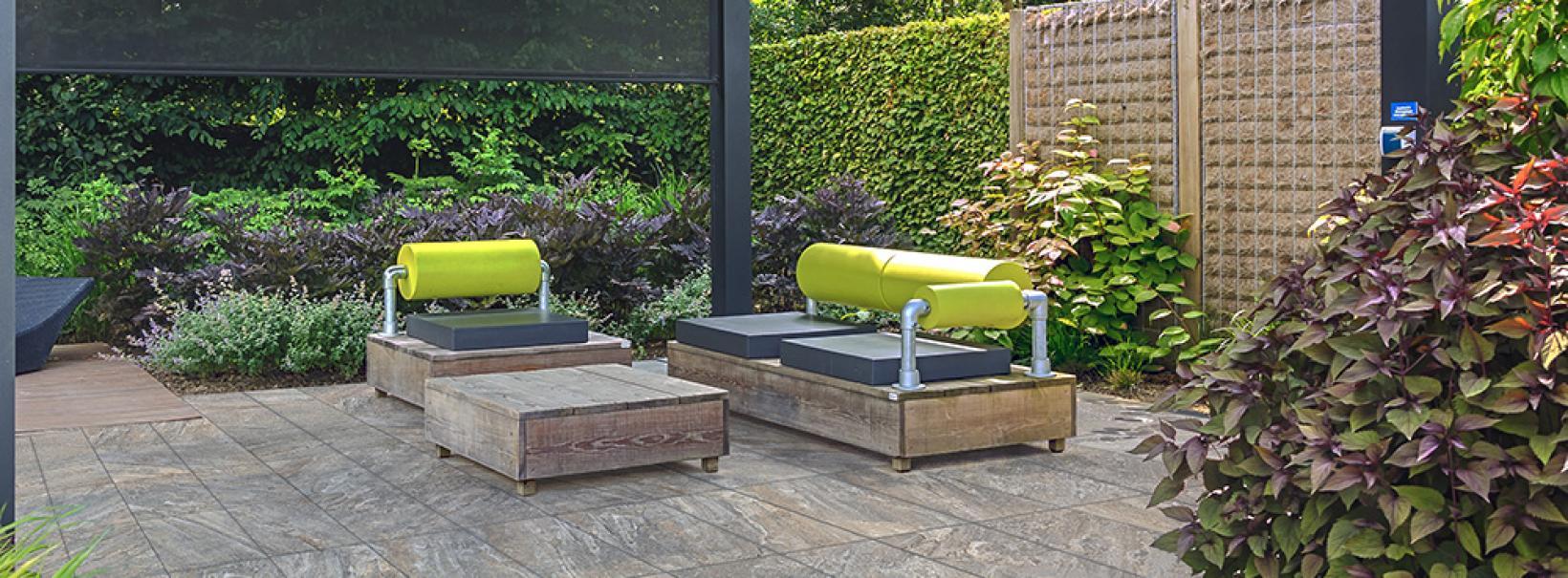 Juna Schiefer quarzit Terrasse